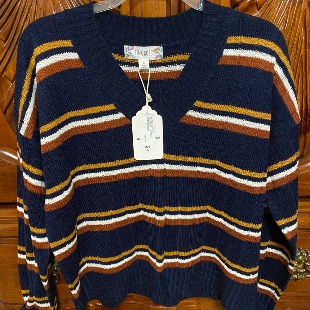 Crop sweater